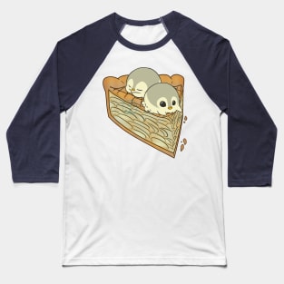 Penguinscoops - Apple Pie Baseball T-Shirt
